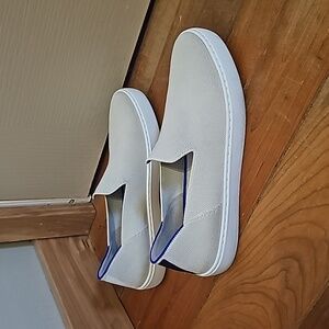 Rothy's Cream Slip-On Sneakers